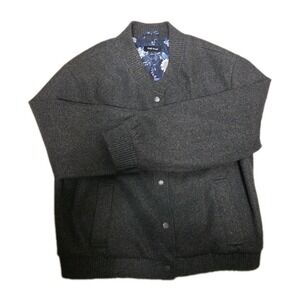 Well Worn Women's Bomber Jacket Gray Large